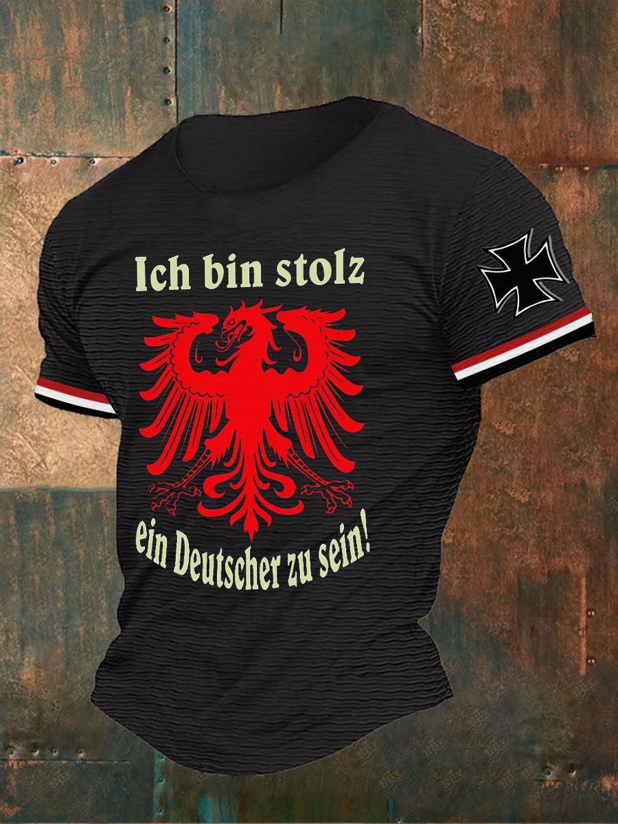 Herren Ich bin stolz ein Deutscher zu sein T-Shirt