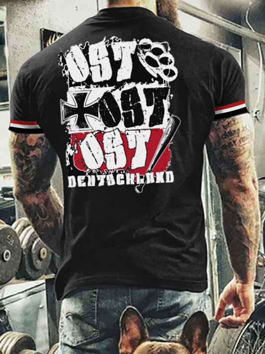 Bedrucktes T-Shirt für Herren Ost Ost deutschland