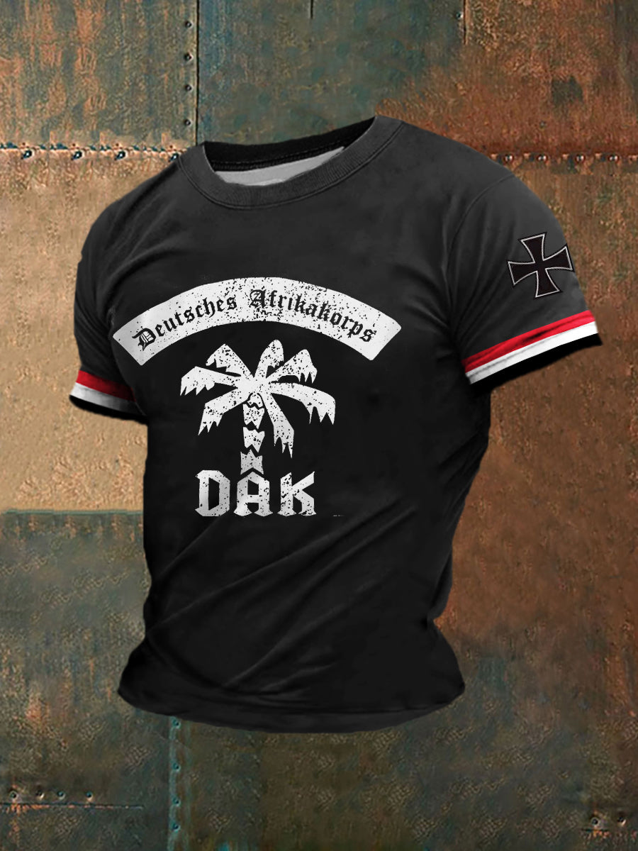 Herren-T-Shirt mit kurzen Ärmeln DAK Palm