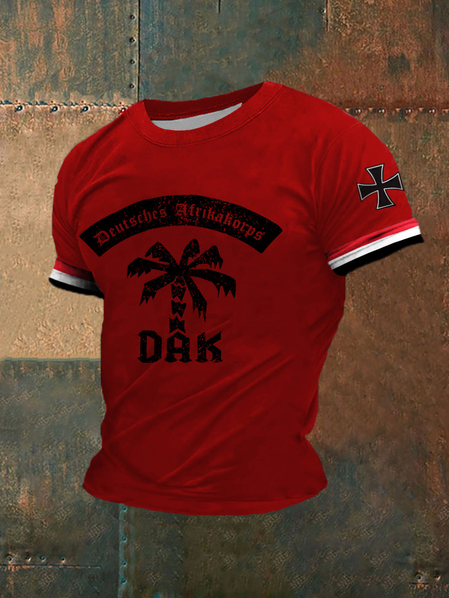 Herren-T-Shirt mit kurzen Ärmeln DAK Palm