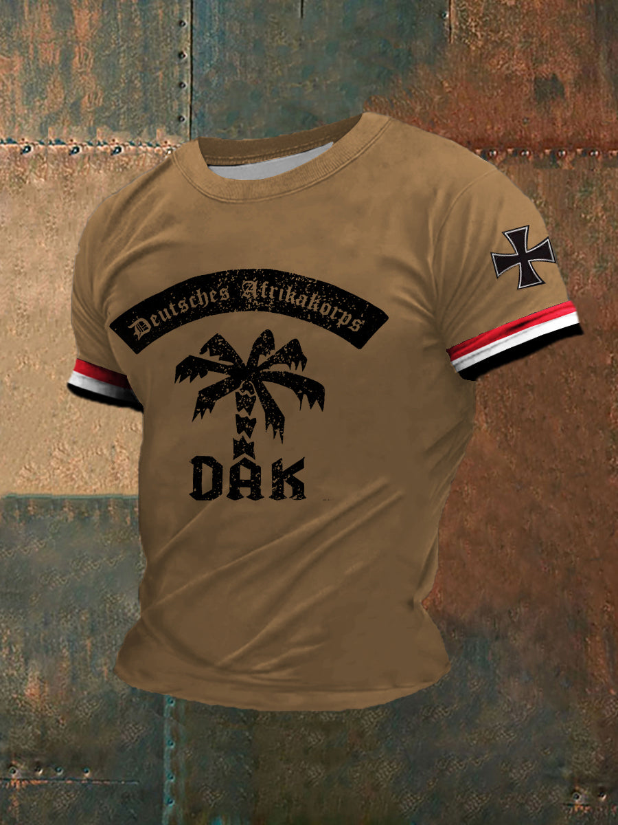 Herren-T-Shirt mit kurzen Ärmeln DAK Palm