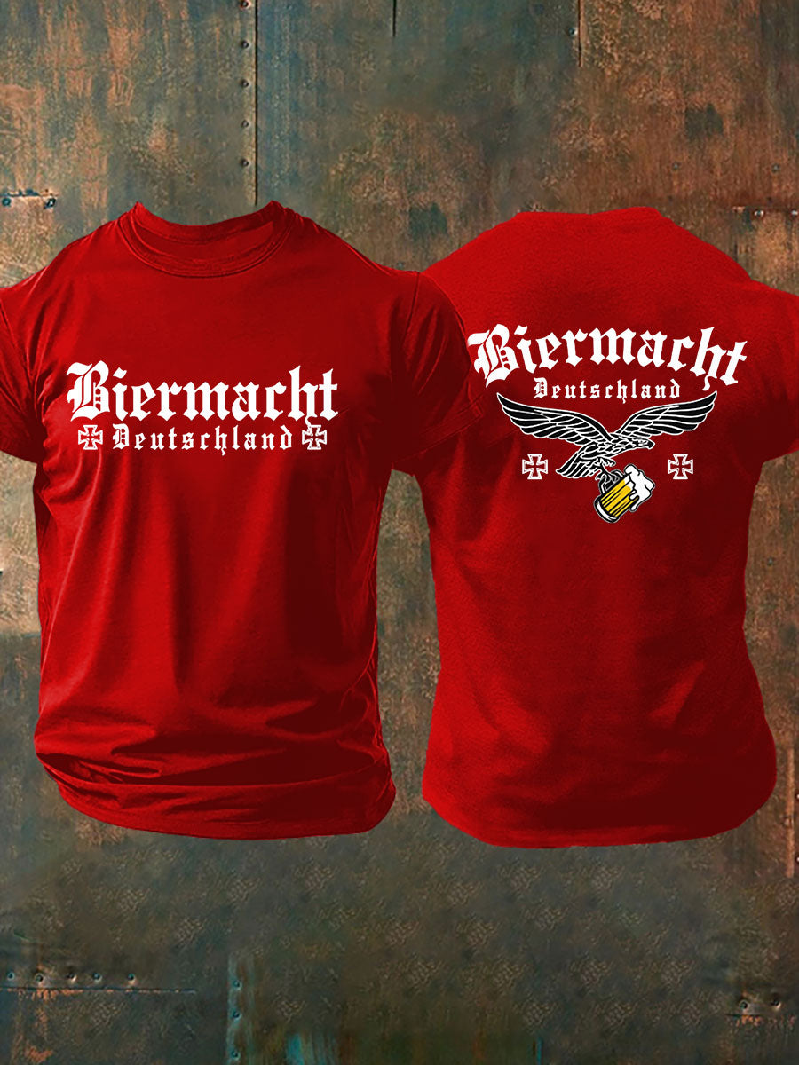 Deutschland Bier T-Shirt für Männer
