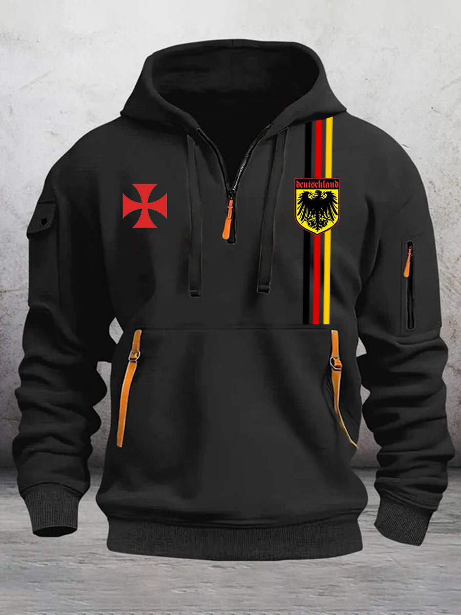 Men's Deutschland Printed Hoodie
