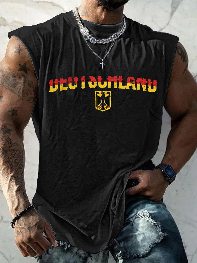 Men's Deutschland Print Vest