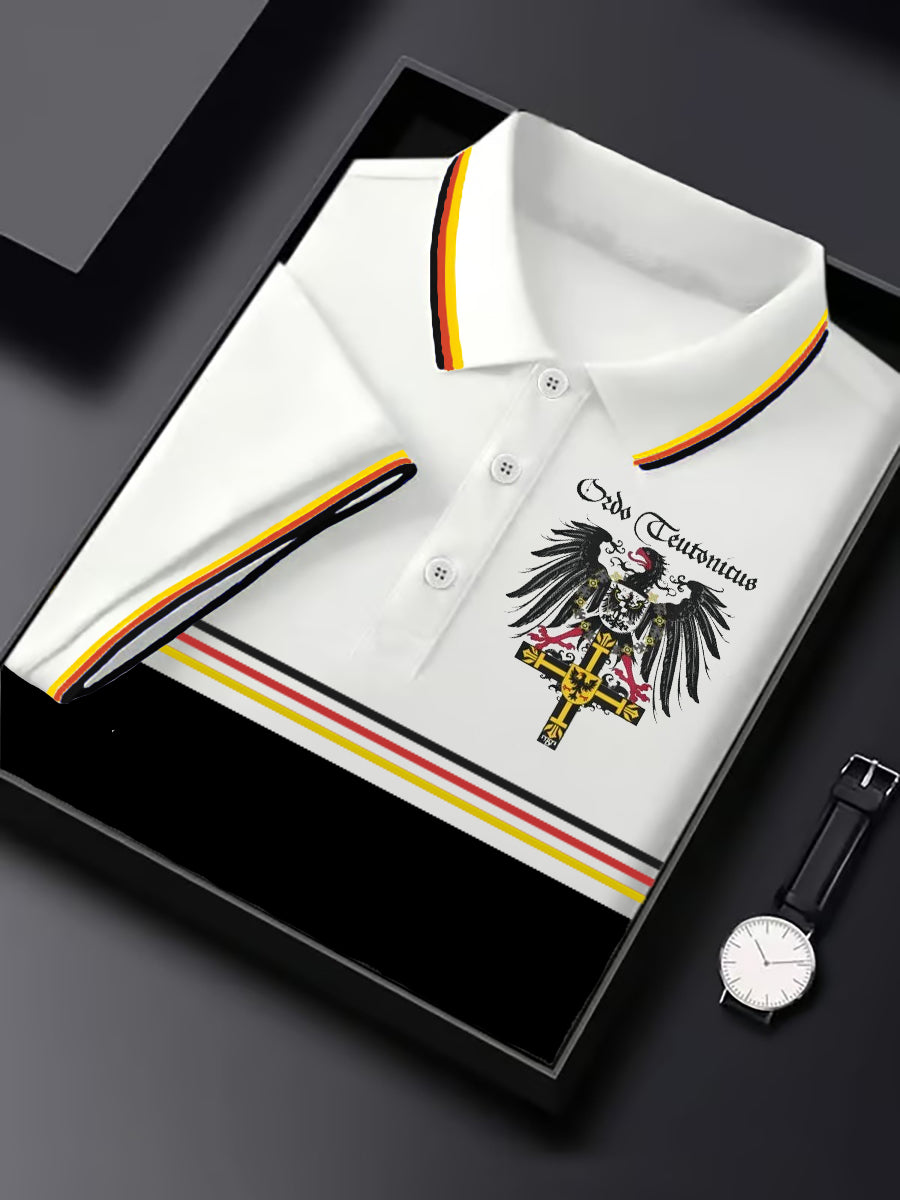 Men's German Short Sleeve Polo Shirt