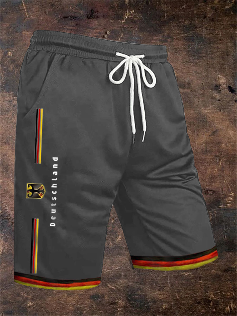 Deutschland bedruckte Herren-Shorts