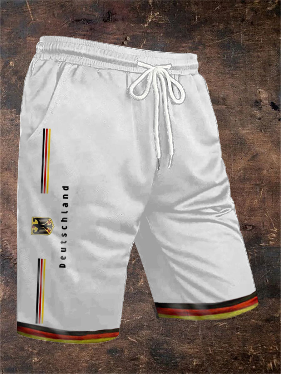 Deutschland bedruckte Herren-Shorts