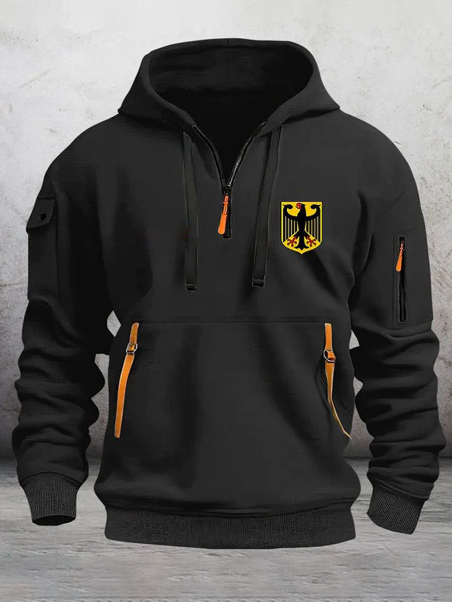 Deutschland bedruckter Hoodie für Herren