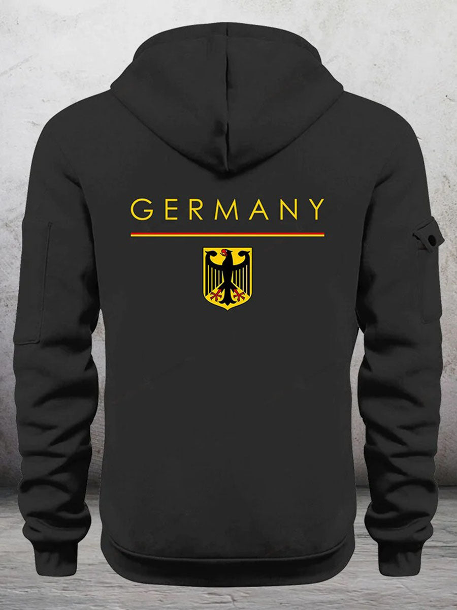 Deutschland bedruckter Hoodie für Herren