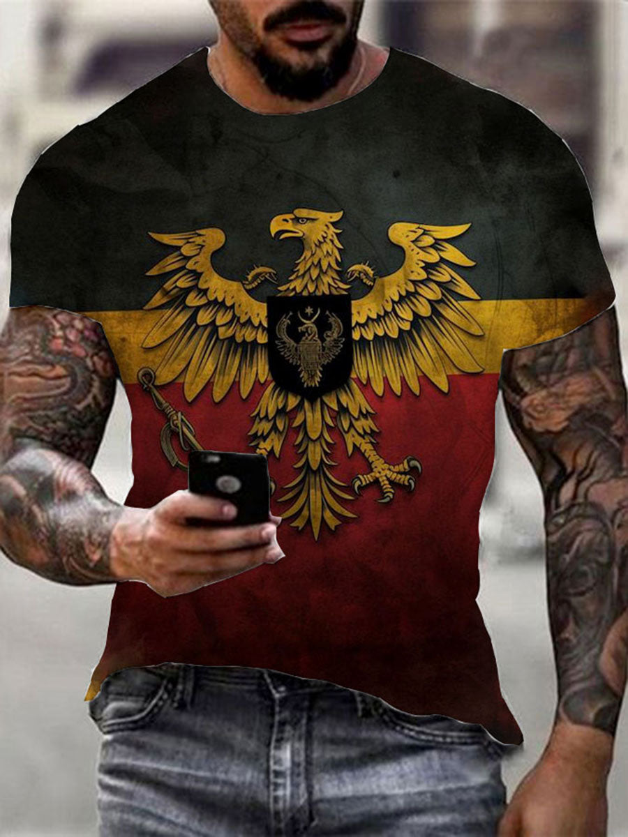 Männer Deutschland Deutschland gedruckt T-Shirt