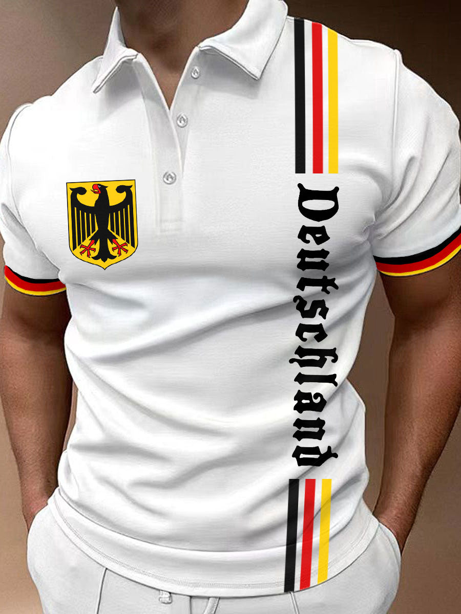Deutschland gedrucktes POLO Hemd für Männer