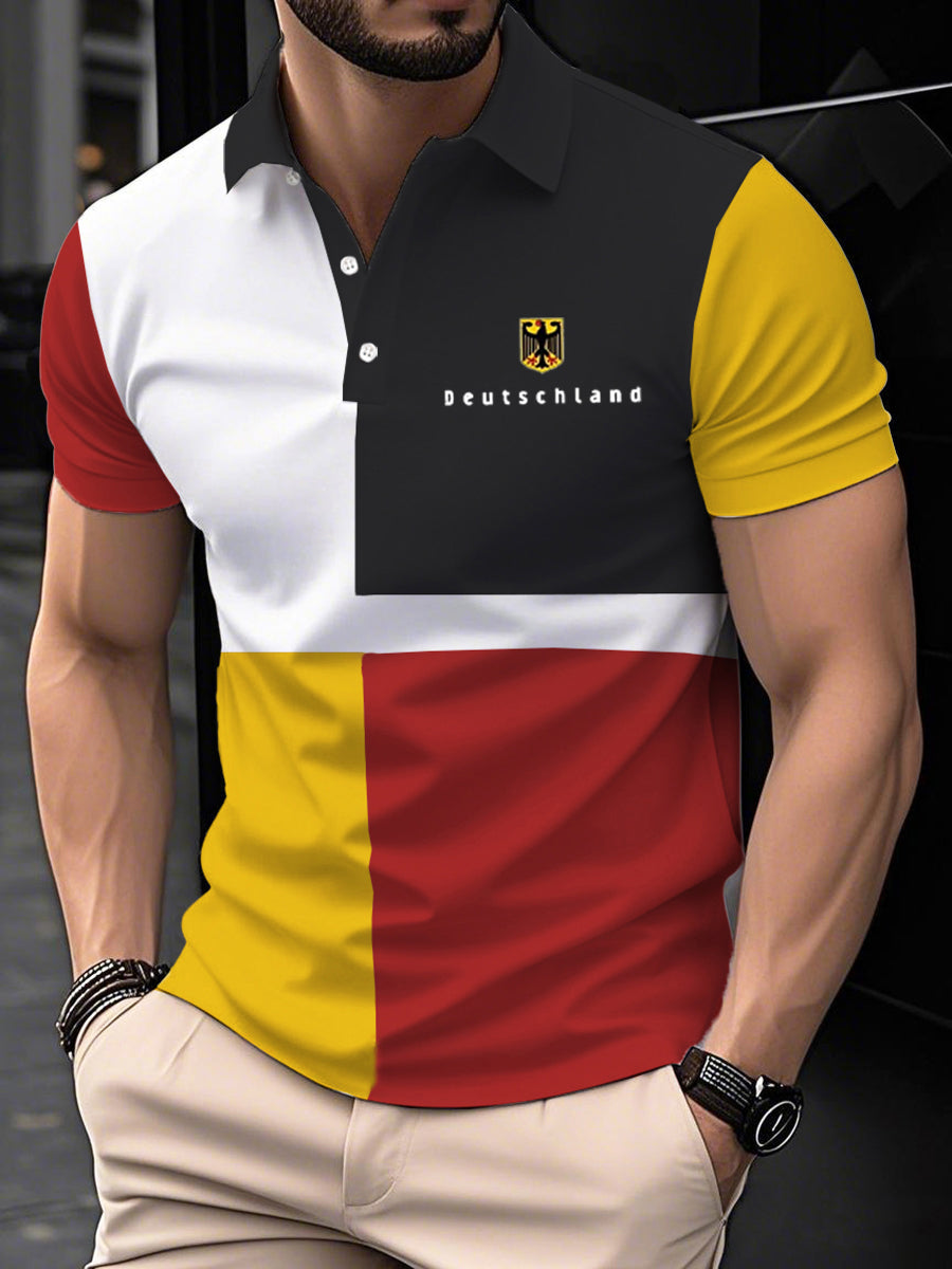 Kurzarm-Polos hirt für Männer Deutschland Design