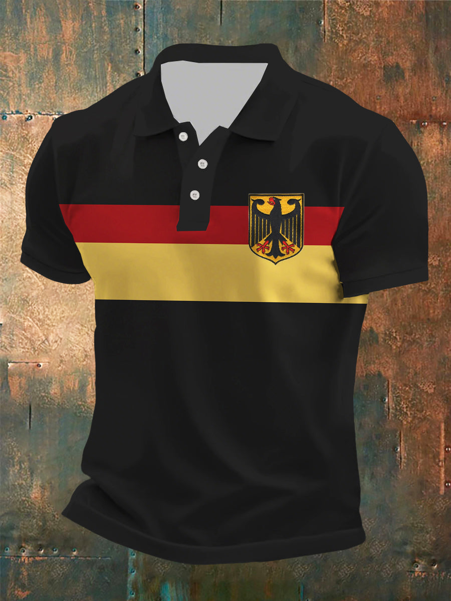 Kurzarm-Polos hirt für Männer Deutschland Design