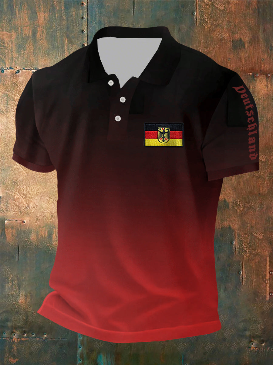 Kurzarm-Polos hirt für Männer Deutschland Design