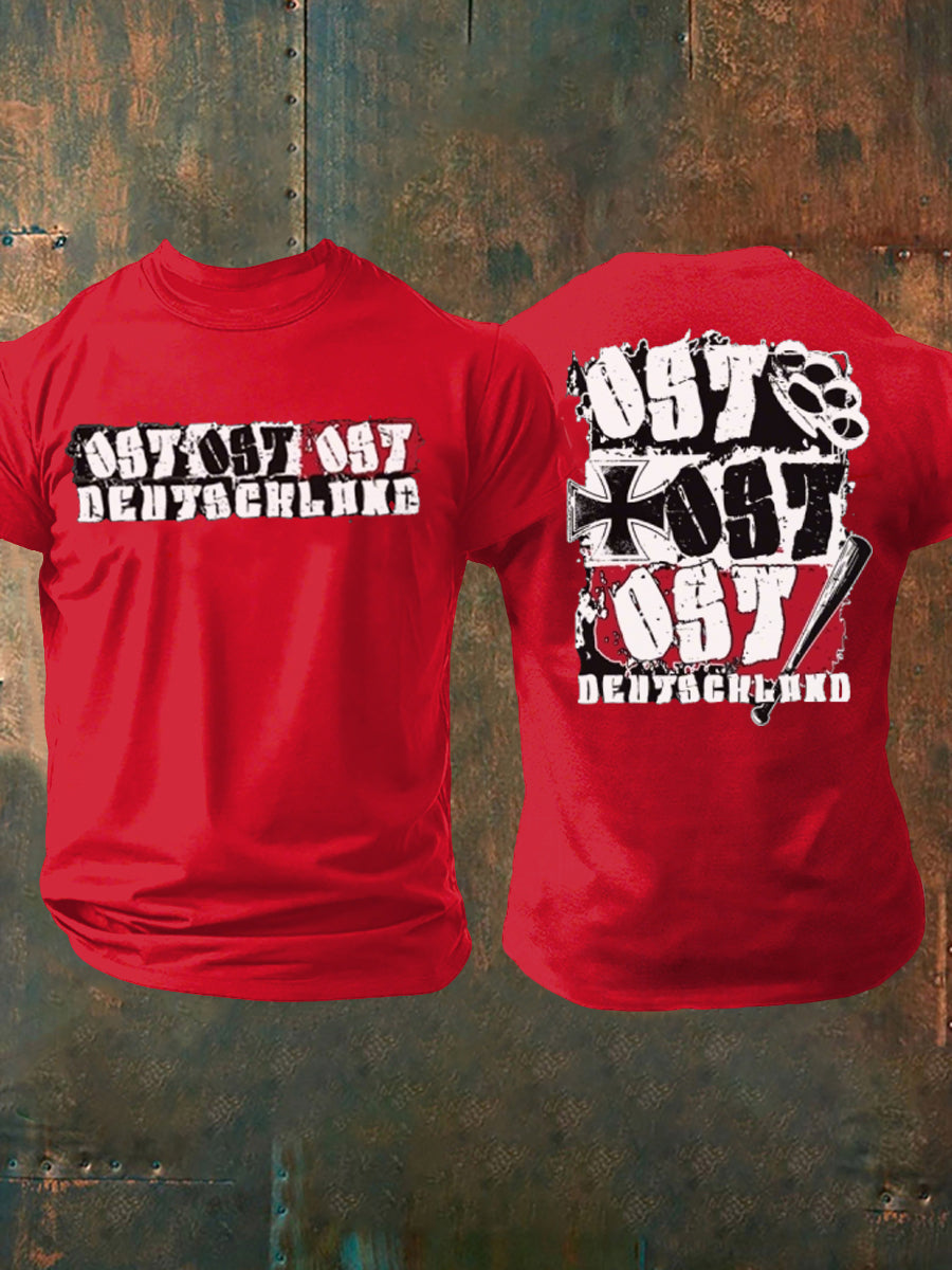 Herren Ost Ost Ost Ost Deutschland T-Shirt