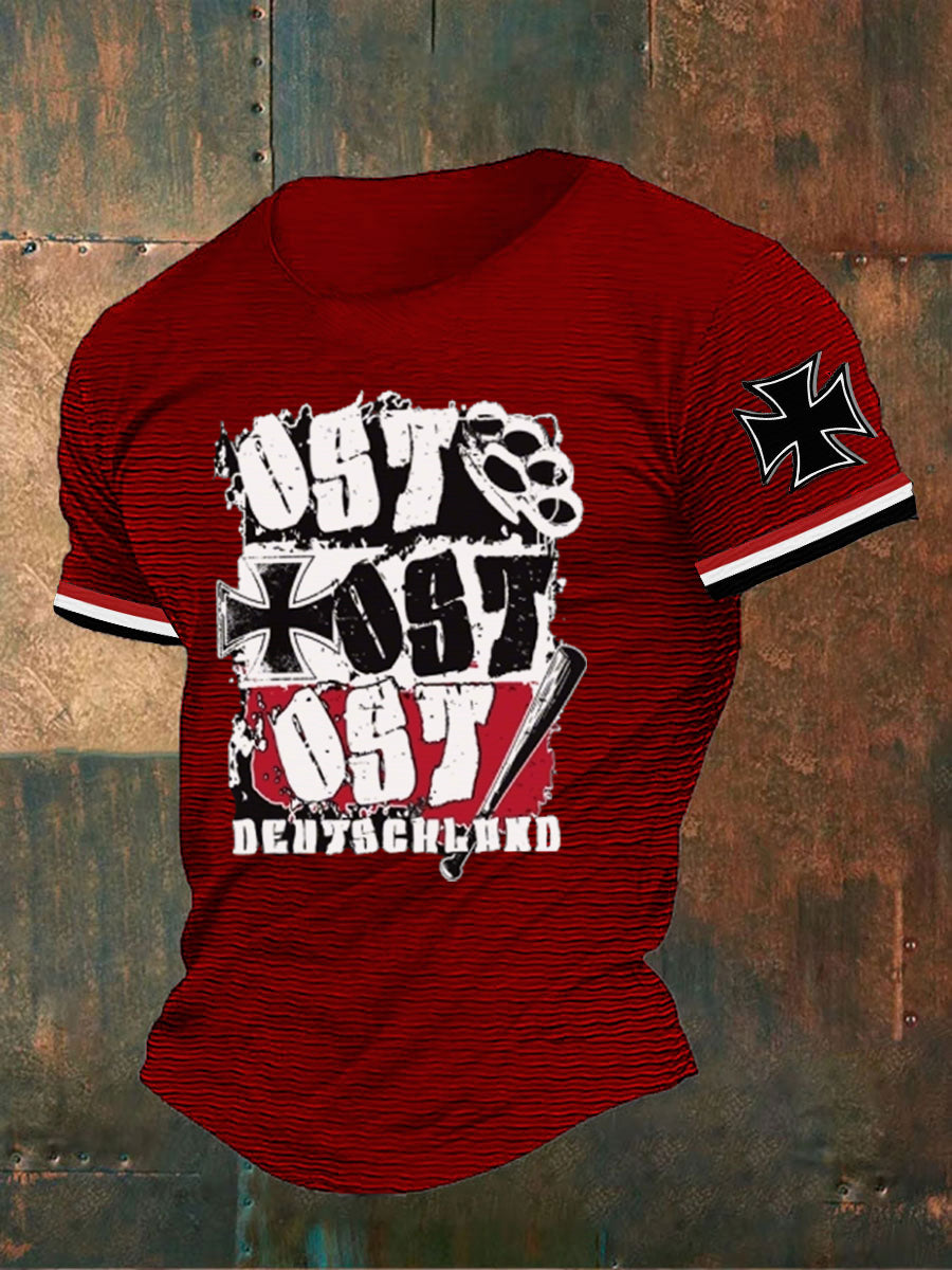 Herren Ost Ost Ost Ost Deutschland T-Shirt