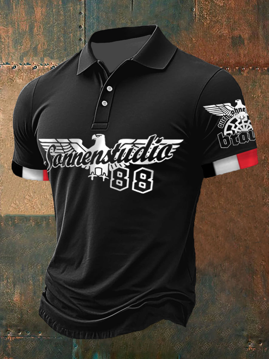 Männer Auch ohne Sonne Braun 88 Kurzarm Shirt