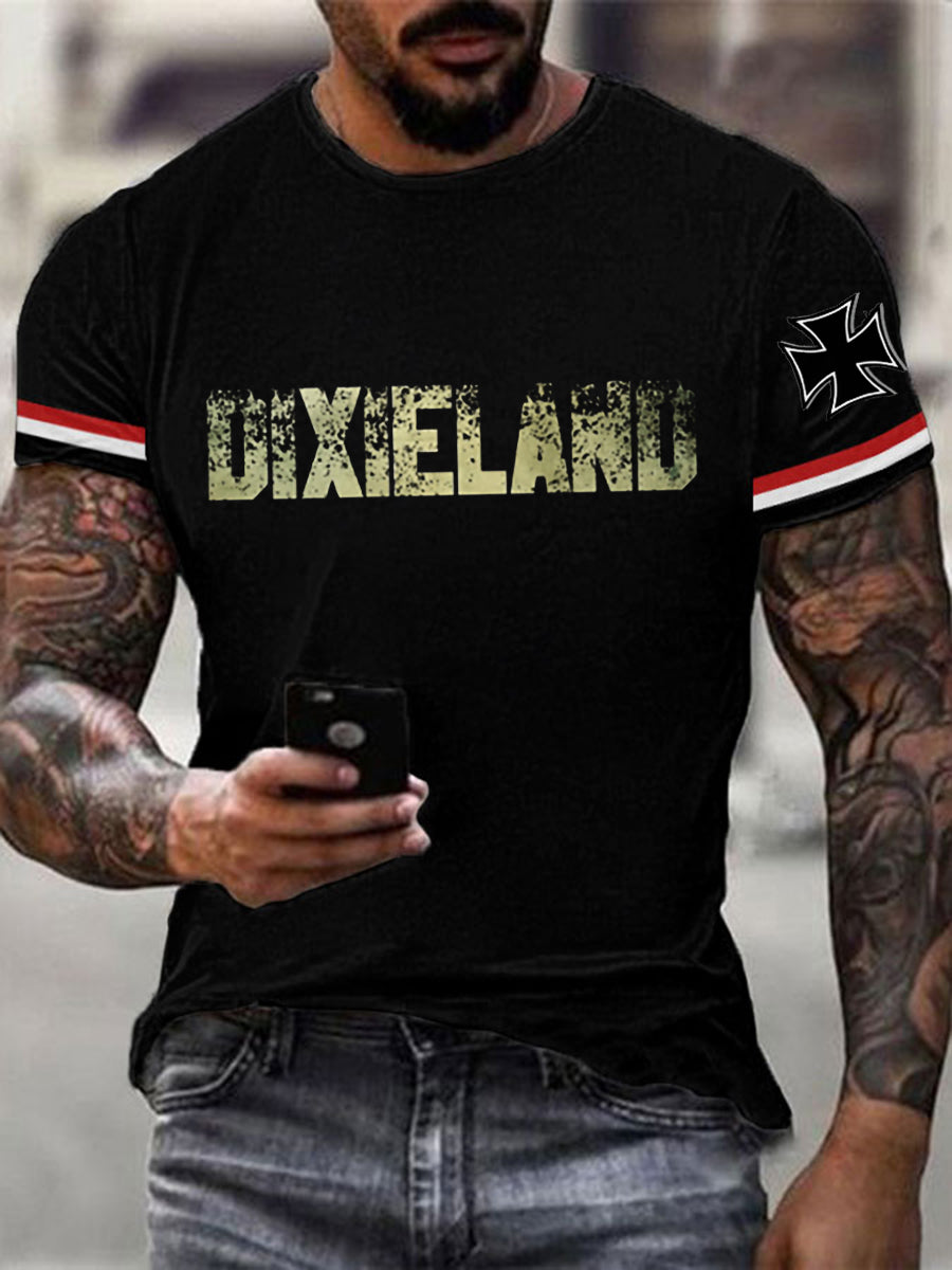 Herren T-Shirt Meine Fahne Dixie land Süd staaten