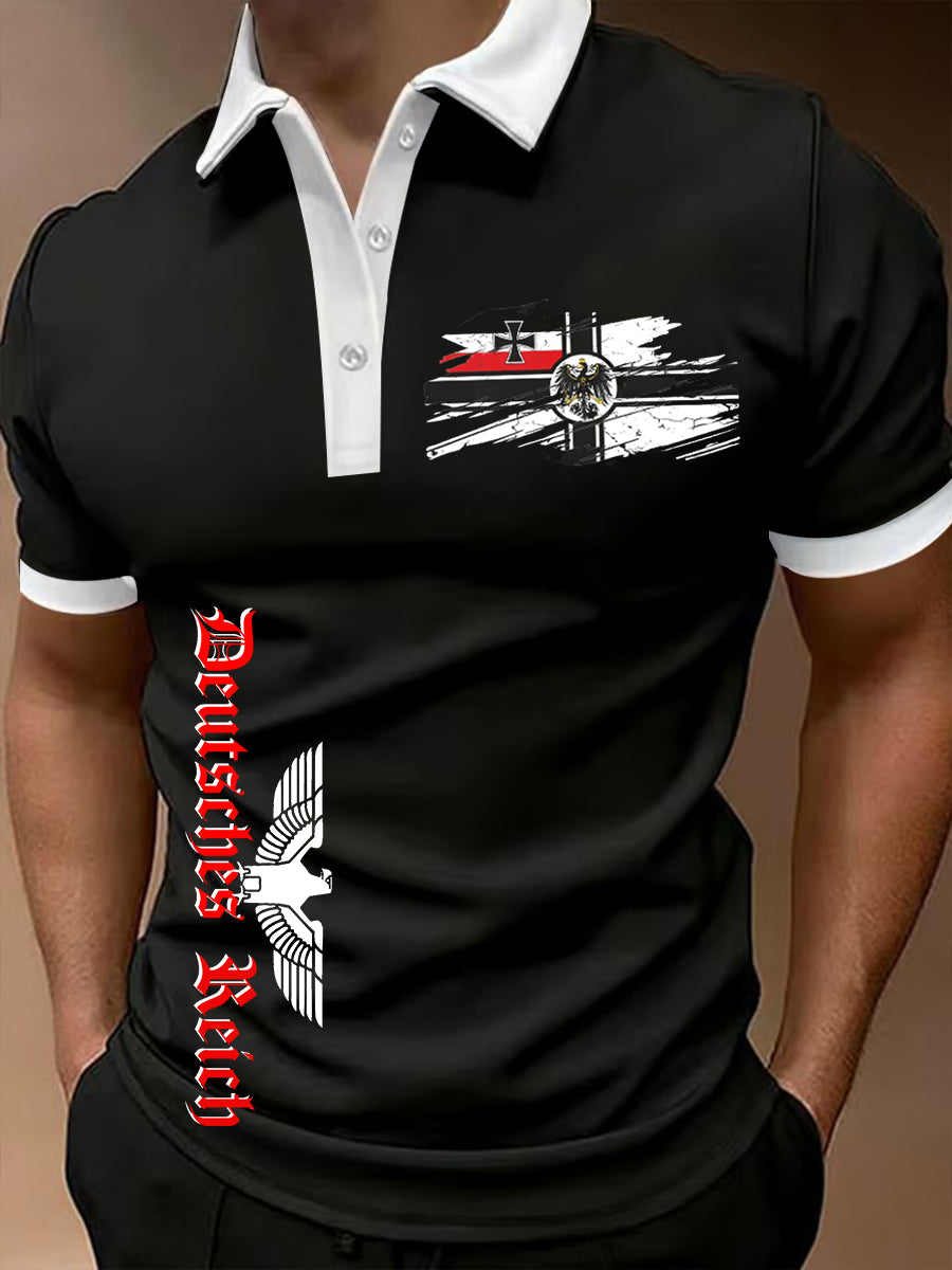 Kurzarm-Polos hirt für Herren Deutsches Reich