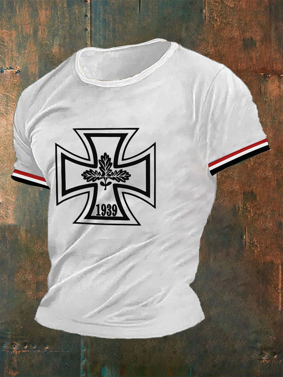 Männer Deutschland Eiserner Kreuz T-Shirt