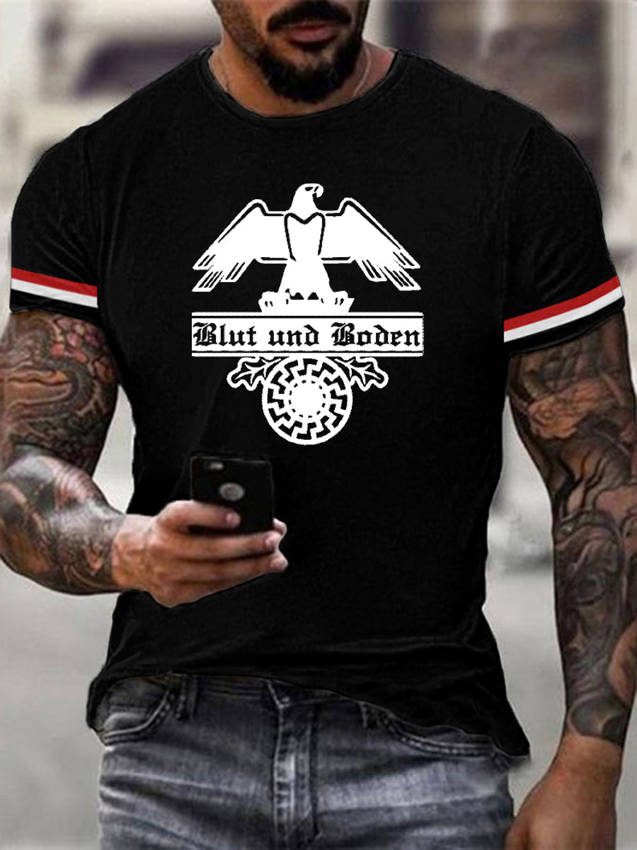 Deutschland bedrucktes T-Shirt für Männer