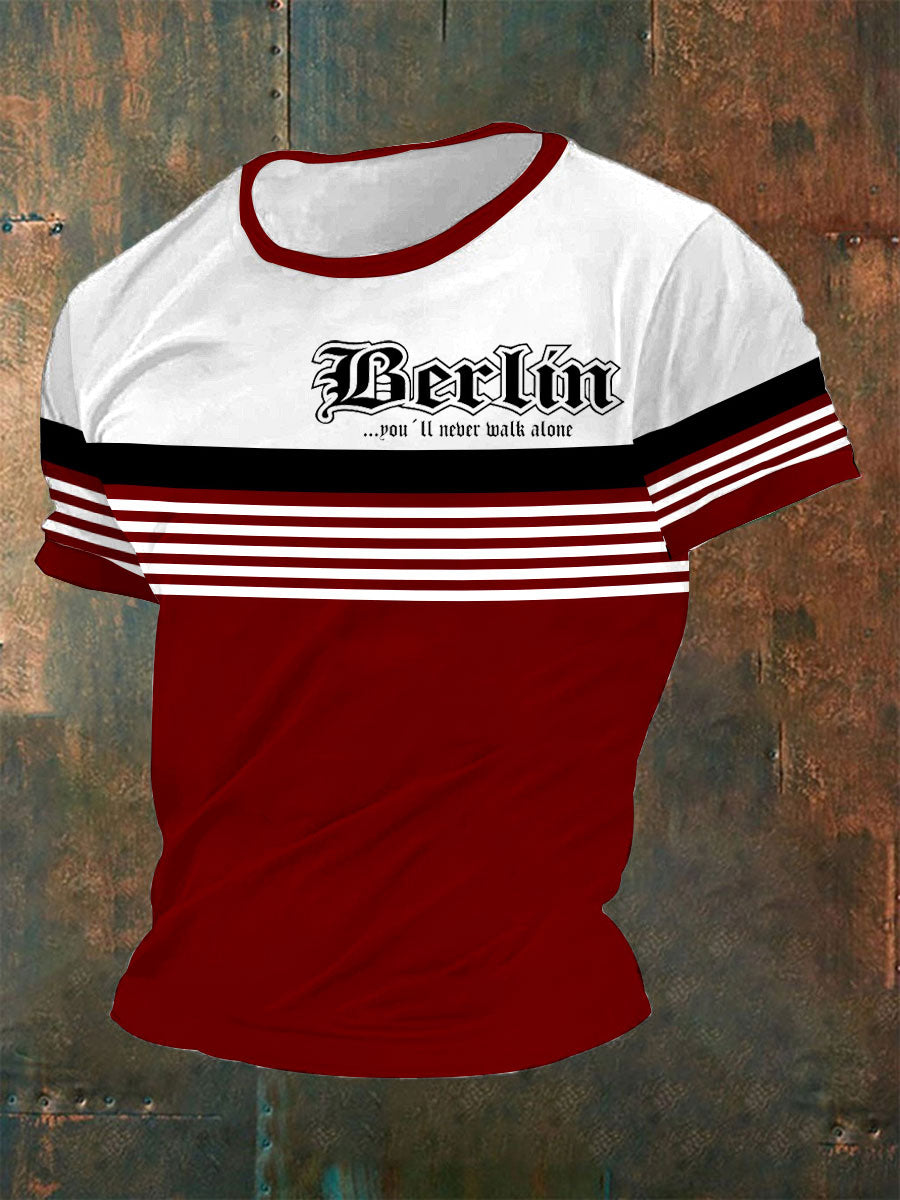 Herren-T-Shirt Berlin Never Walk Alone