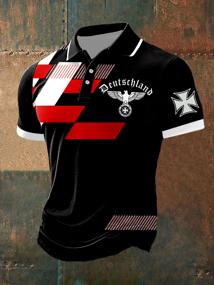 Männer Männer Deutschland gedruck Shirt