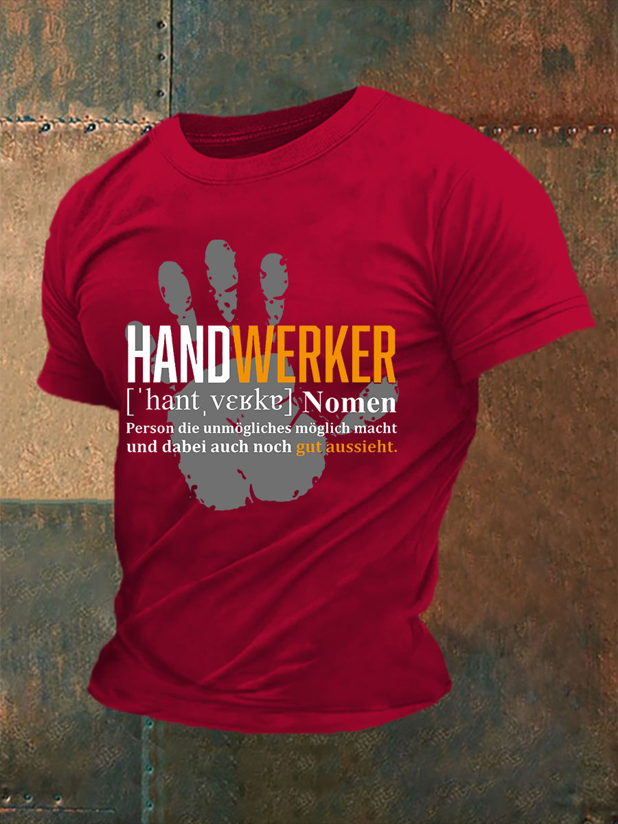 Kurzärmliges Herren-T-Shirt