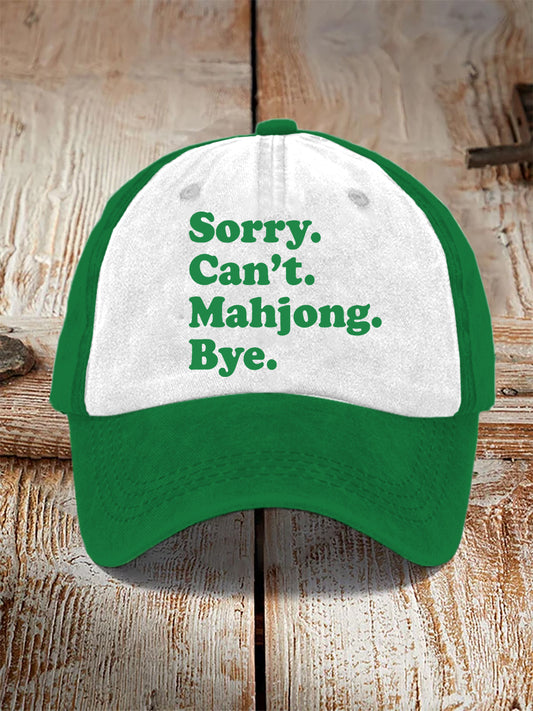 Unisex-Mahjong-Hüte