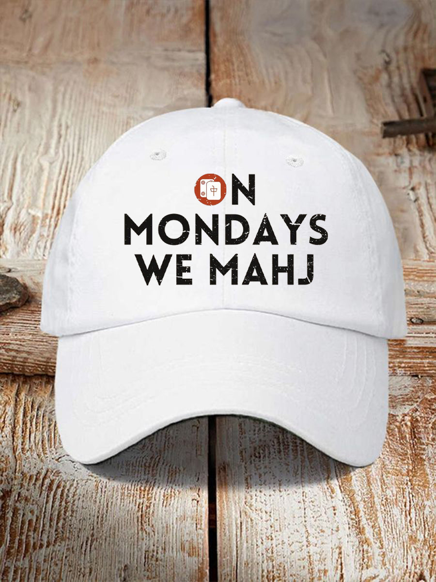 Unisex-Mahjong-Hüte