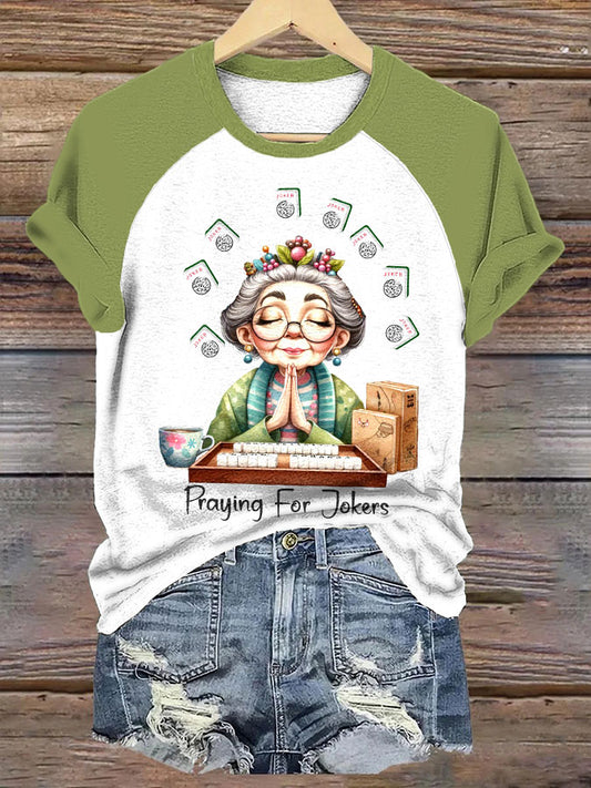 Frauen beten für Joker Casual T-Shirt