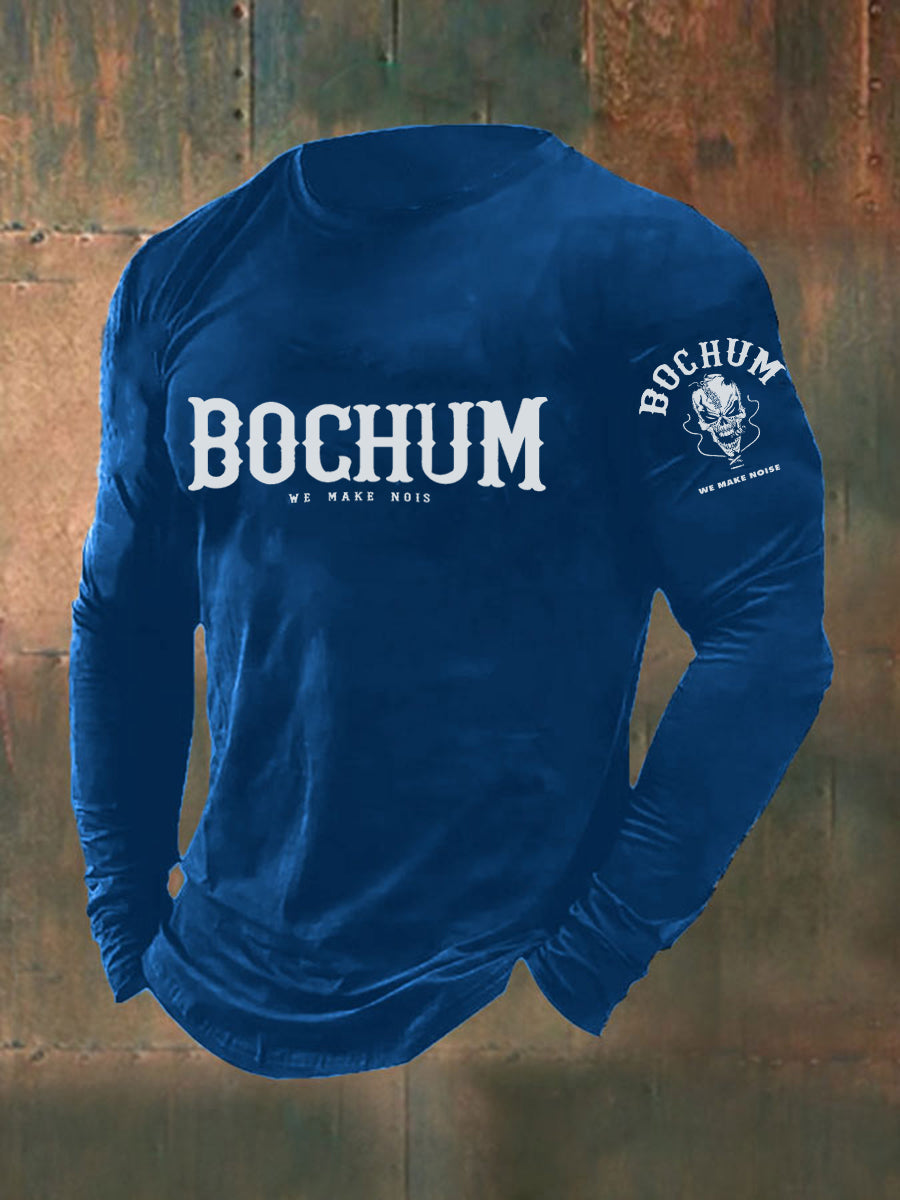 Herren Bochum Wir machen Lärm Langarm T-Shirt