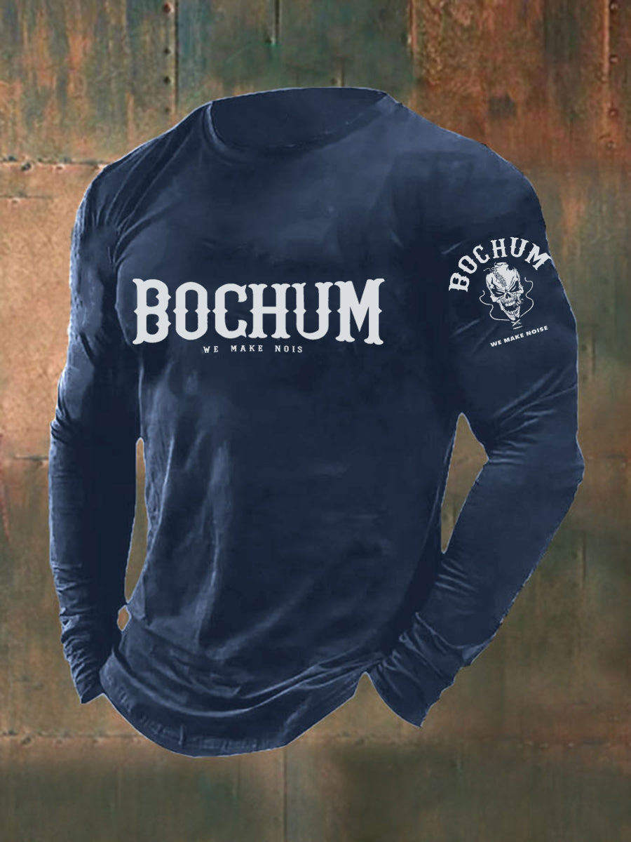 Herren Bochum Wir machen Lärm Langarm T-Shirt