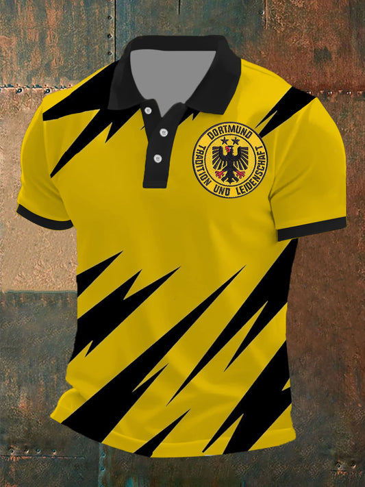 Männer Dortmund Kurzes Seeve T-Shirt