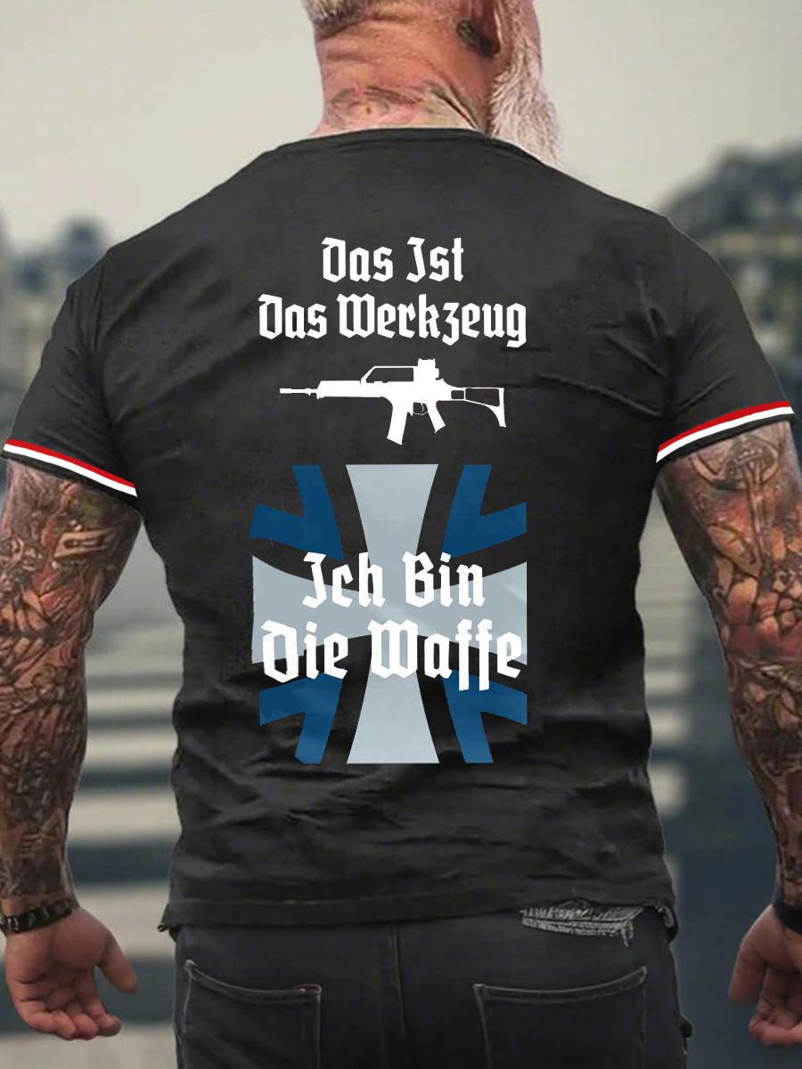 Herren T-Shirt mit kurzen Ärmeln