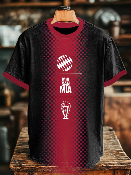 Herren Bayern München T-Shirt mit kurzen Ärmeln