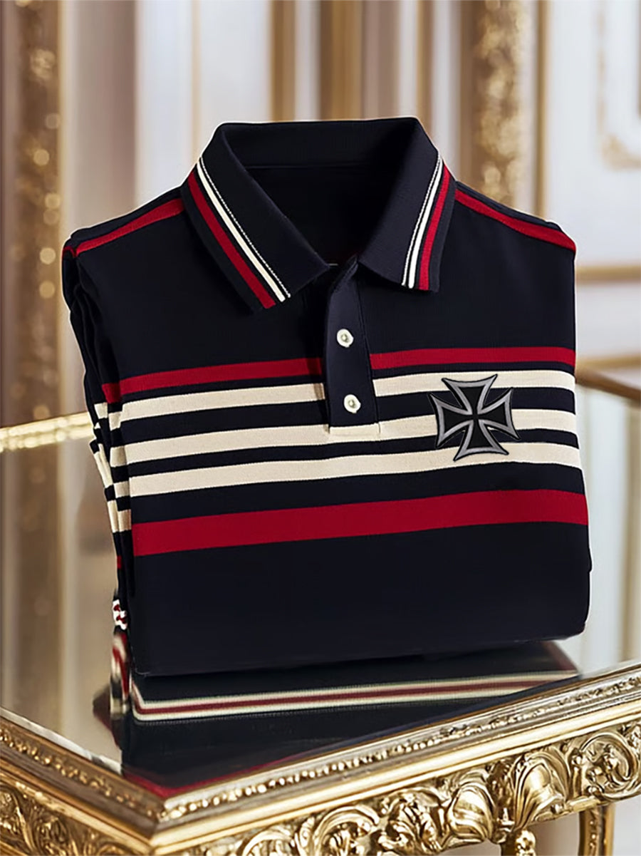 Herren Deutschland Business Lässiges Kurzarm-Shirt