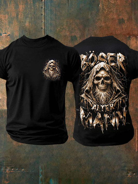 Bedrucktes T-Shirt für Herren BÖSER ALTER MANN