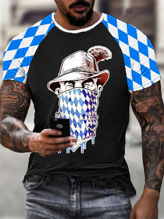 Herren Bayern München T-Shirt mit kurzen Ärmeln