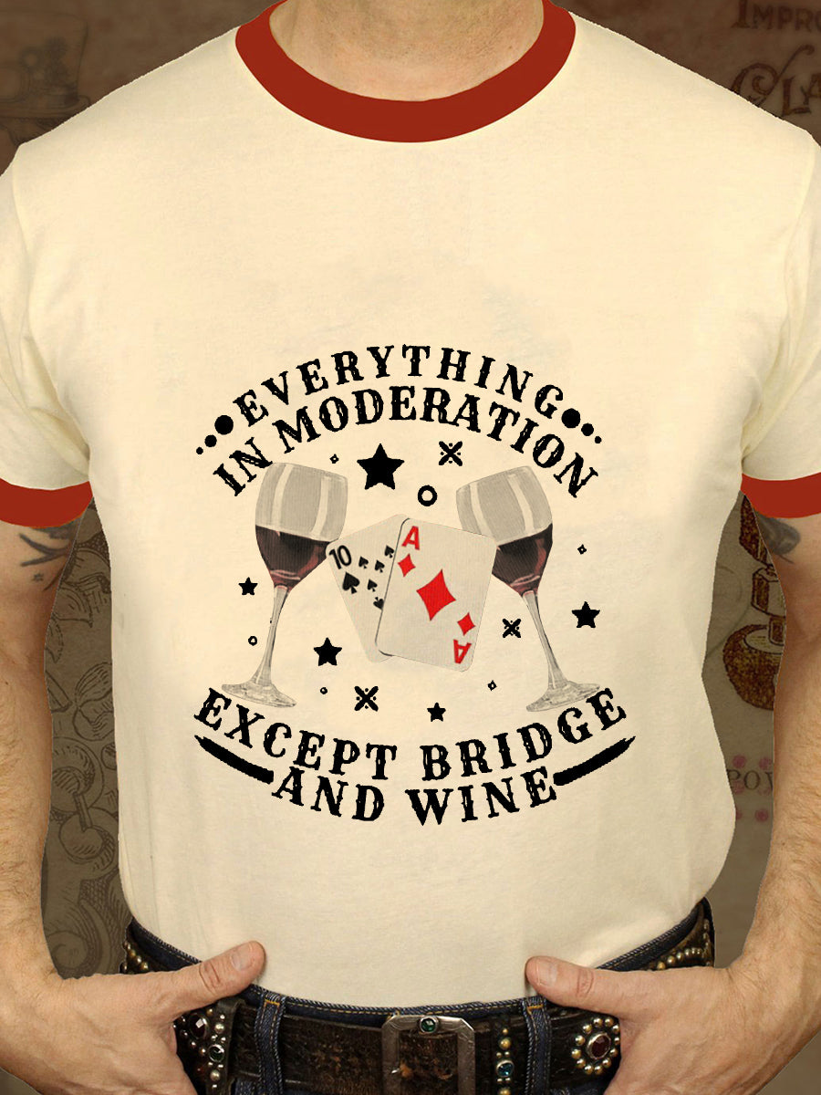 Herren Poker T-Shirt