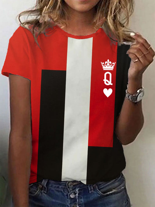 Frauen Poker T-Shirt