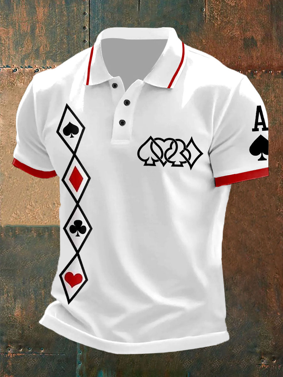 Texas Hold'em Oberteile für Herren