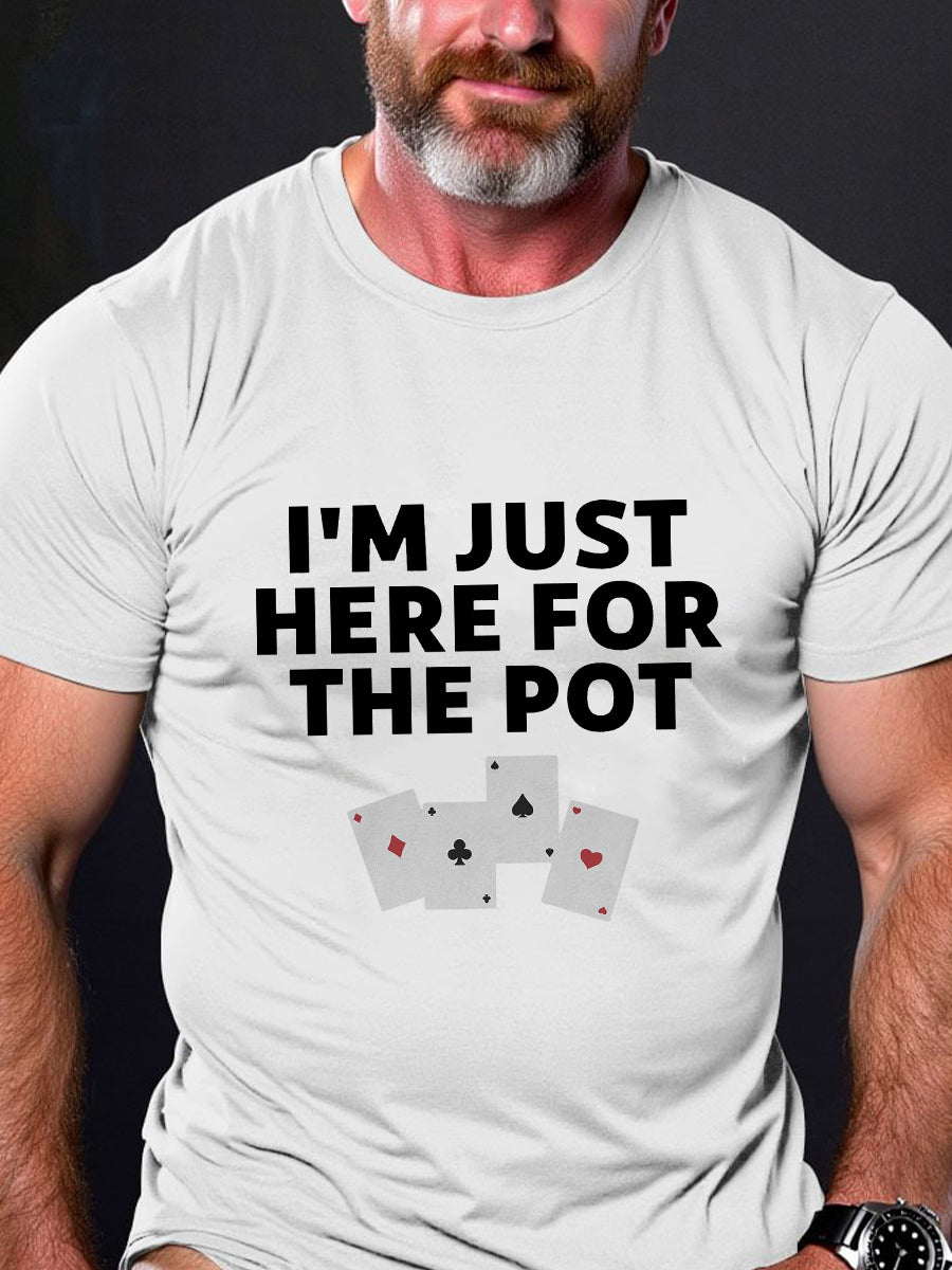 Herren Poker T-Shirt