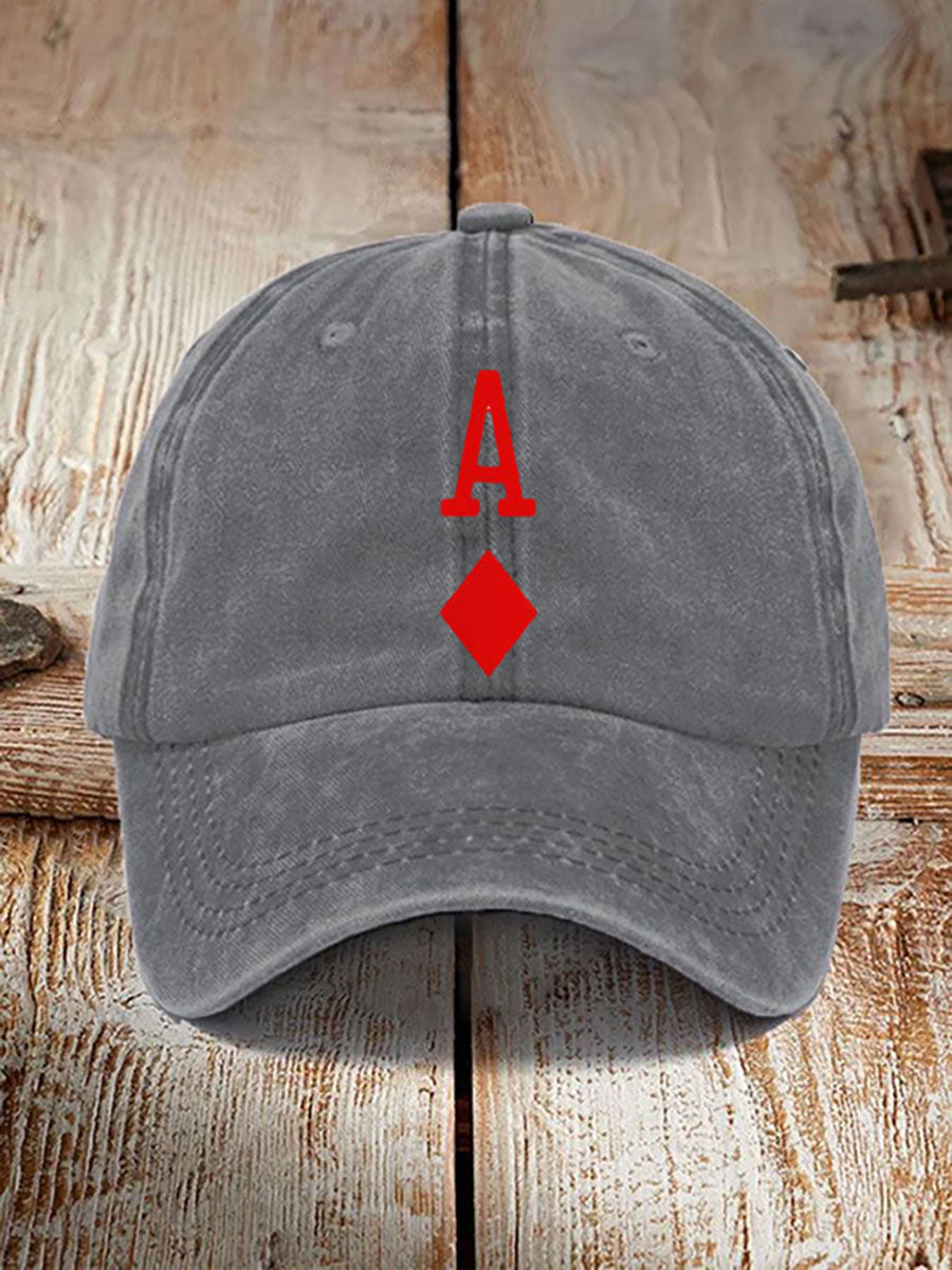 Unisex Poker Diamond Ein Retro Hut