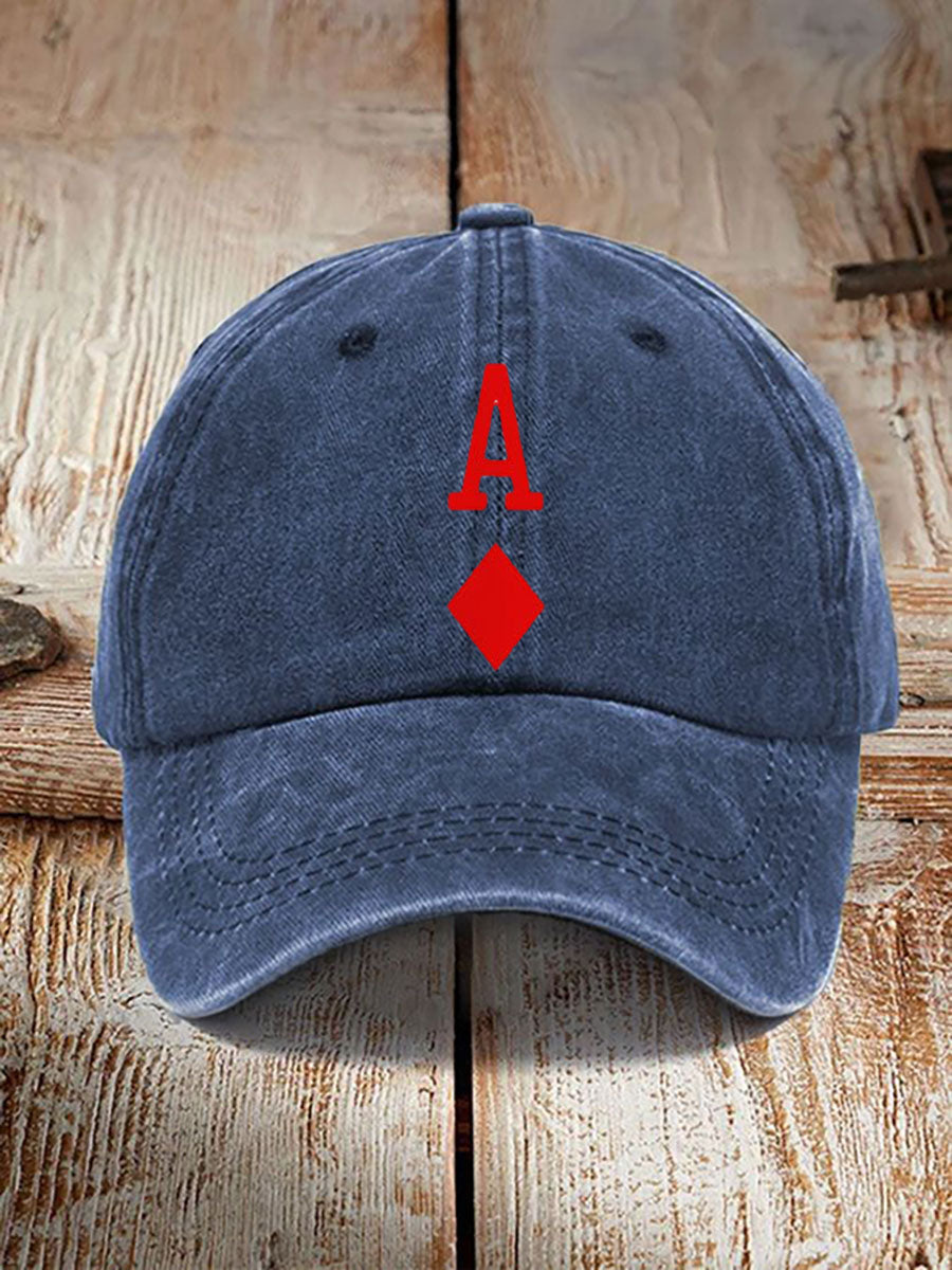Unisex Poker Diamond Ein Retro Hut