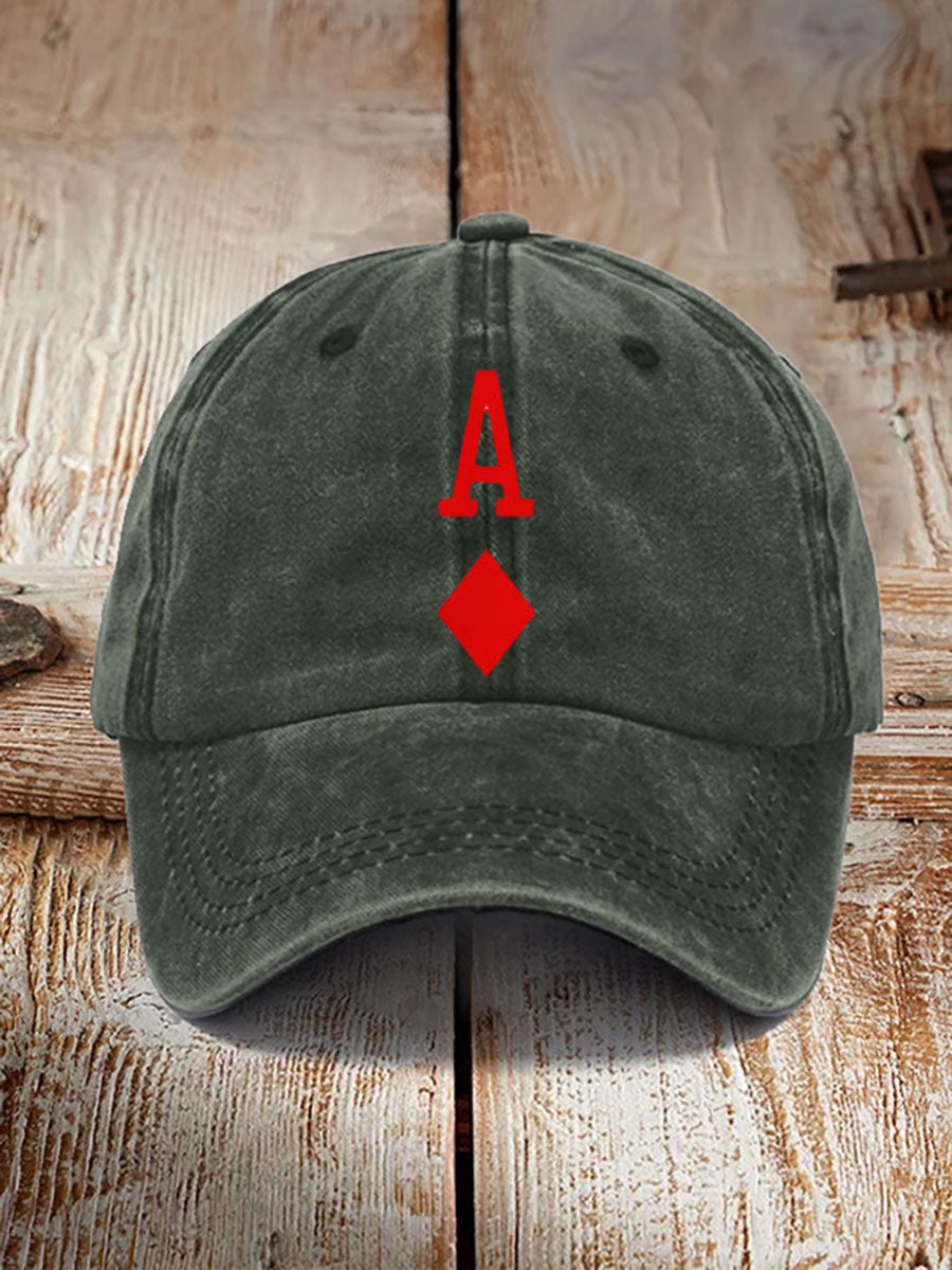 Unisex Poker Diamond Ein Retro Hut