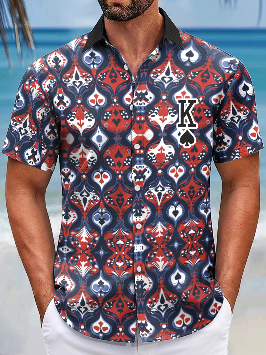 Herren-Pik-Shirts im Resort-Stil