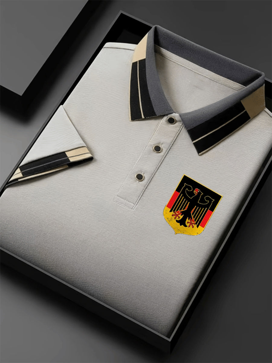 Männer Deutschland Business Style Kurzarm Hemd
