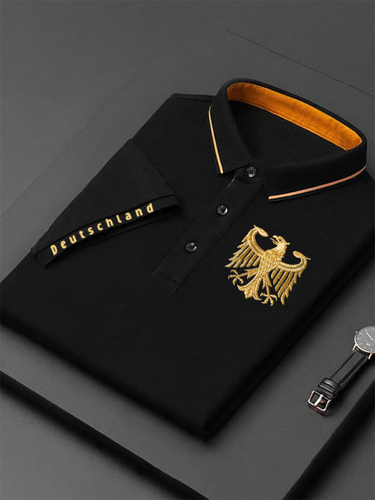 Deutschland bedrucktes Kurzarm-T-Shirt für Männer