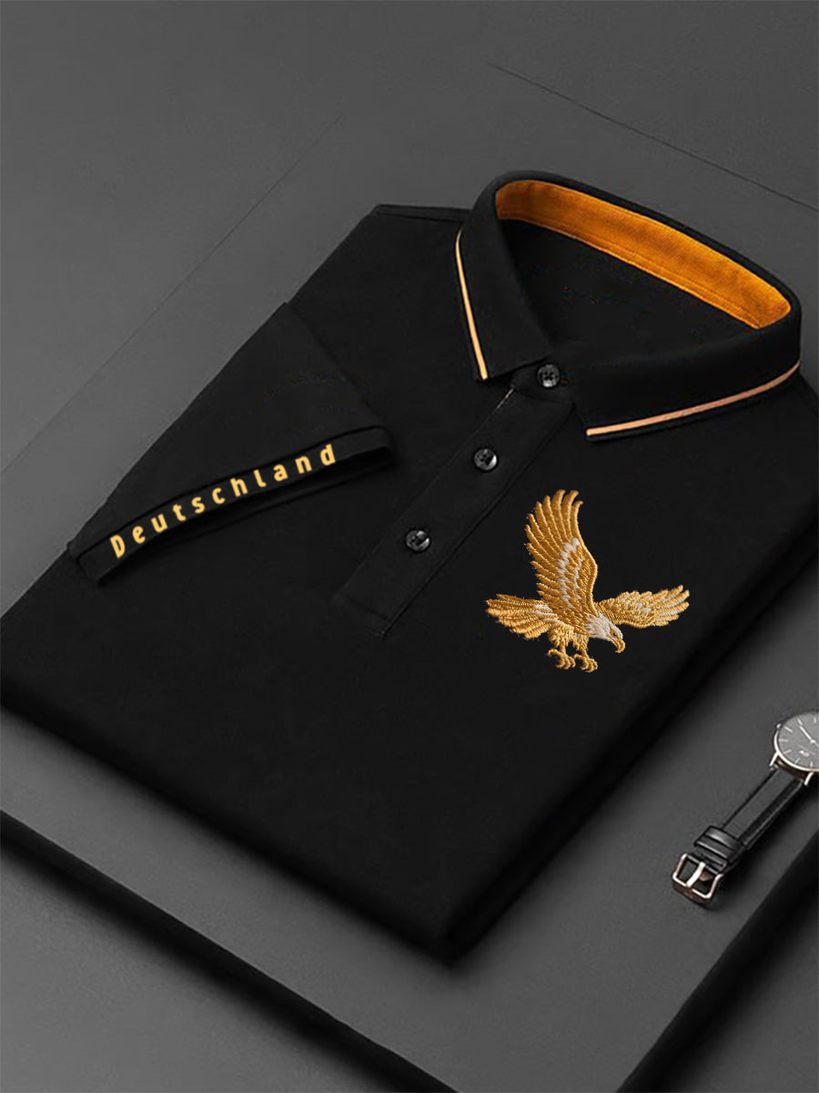 Deutschland bedrucktes Kurzarm-T-Shirt für Männer